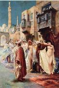 unknow artist, Arab or Arabic people and life. Orientalism oil paintings  414